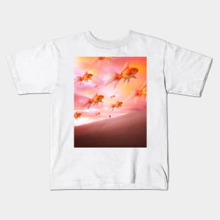 Goldfish Desert Kids T-Shirt